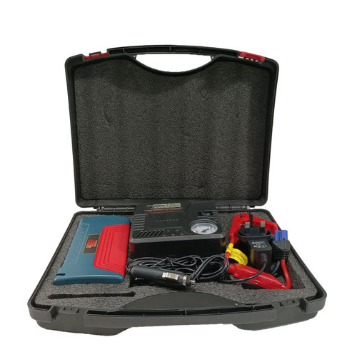 جامپ استارتر و کمپرسور فندکی باس مدل BS123TYN254-7 مجموعه 7 عددی