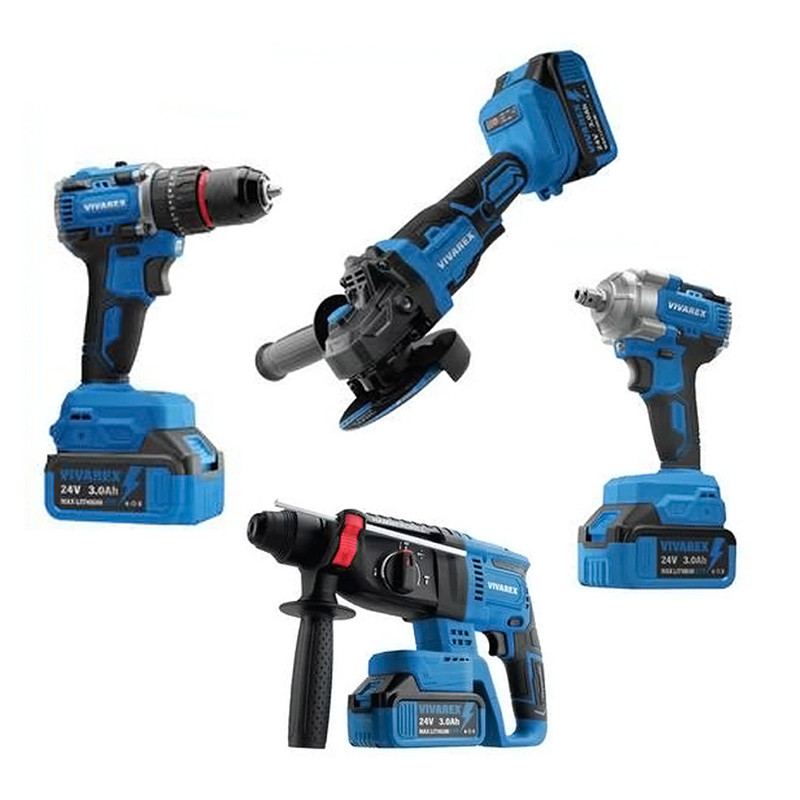 دریل ویوارکس مدل VR2404-BCK مجموعه چهار عددی گارانتی