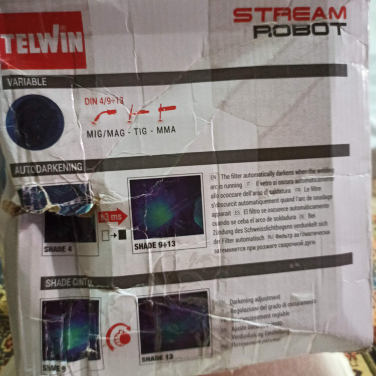 تصاویر فروشنده از وضع ظاهری کارتن