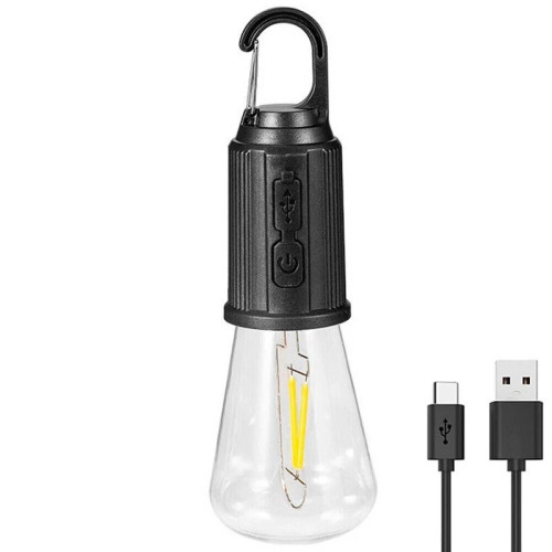 لامپ شارژی کمپینگ فیلامنتی مدل HK-01