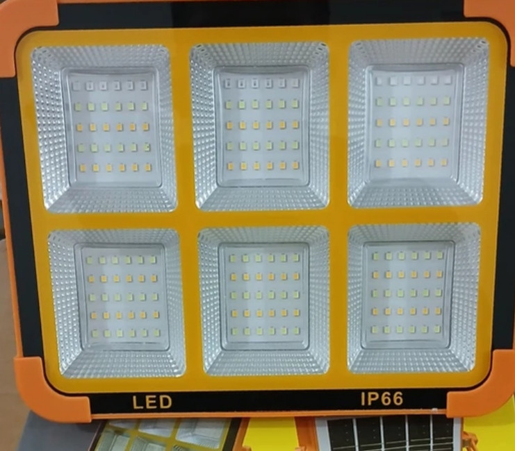 چراغ LED پنل خورشیدی شش خانه HITAM با کاربرد پاوربانک