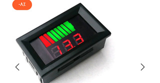 ماژول نمایشگر میزان شارژ باطری مدل A001