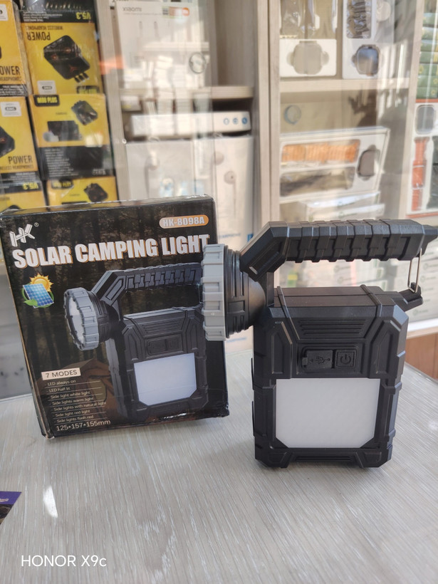 چراغ 3 حالته led و مهتابی خورشیدی