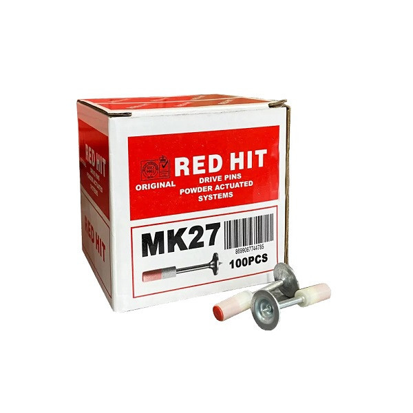 میخ چاشنی دار ردهیت مدل mk27 بسته ۵۰ (پنجاه) عددی