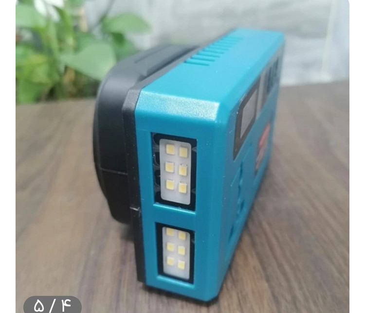 اینورتر شارژی پرتابل با باطری چند منظوره ( وارداتی ) دارای چراغ قوه اضطراری