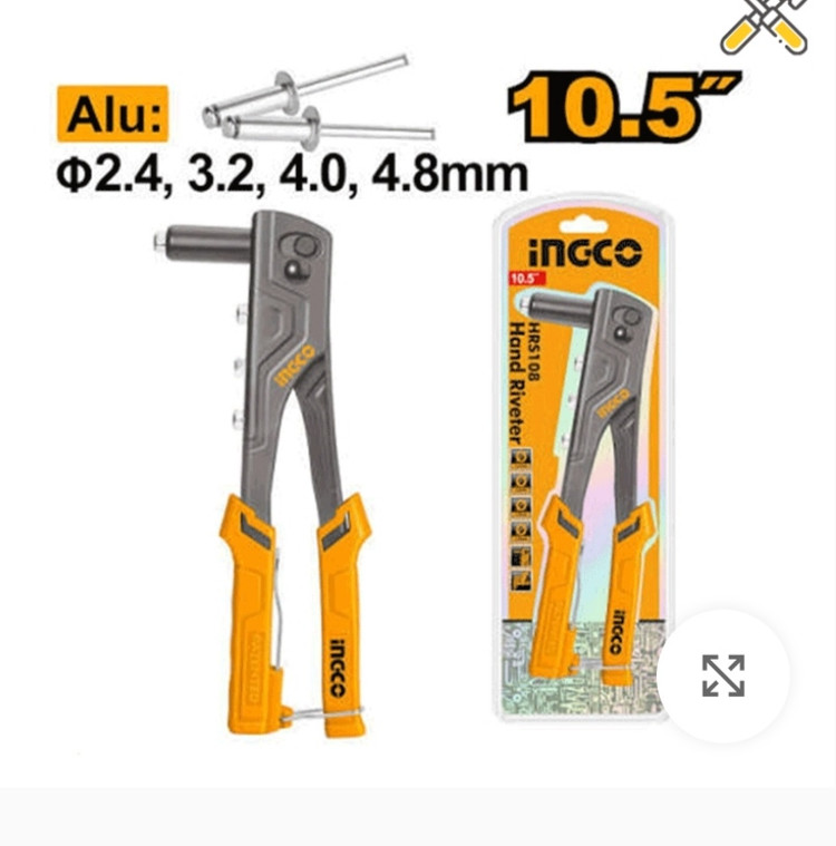 انبر پرچ 10.5 اینچ اینکو مدل HRS108