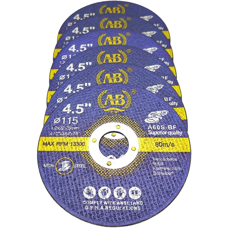 صفحه مینی AB سایز 1*115 برش استیل مجموعه دوعددی