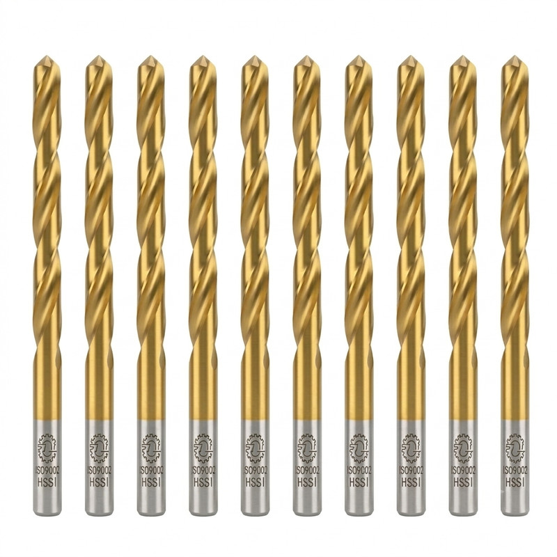 مته فلز تی جی مدل HSS Titanium سایز 9 میلی‌متر مجموعه  سه عددی