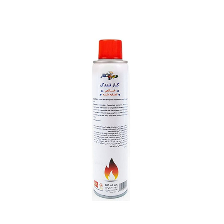 کپسول گاز سفری دوپلی کالر مدل refill حجم 300 میلی لیتر مجموعه 2 عددی